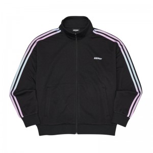 Black Nerdy Gradation NY Track Top | USA110AHX