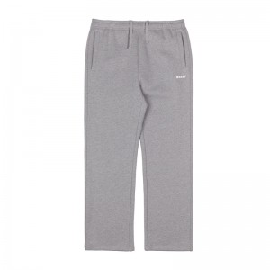 Grey Nerdy Essential Brushed Sweatpants | USA130CTF