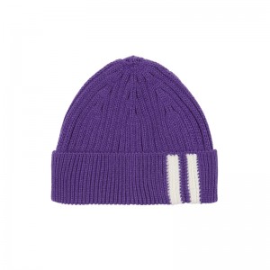 Purple Nerdy NY 2-way Beanie | USA147TCR